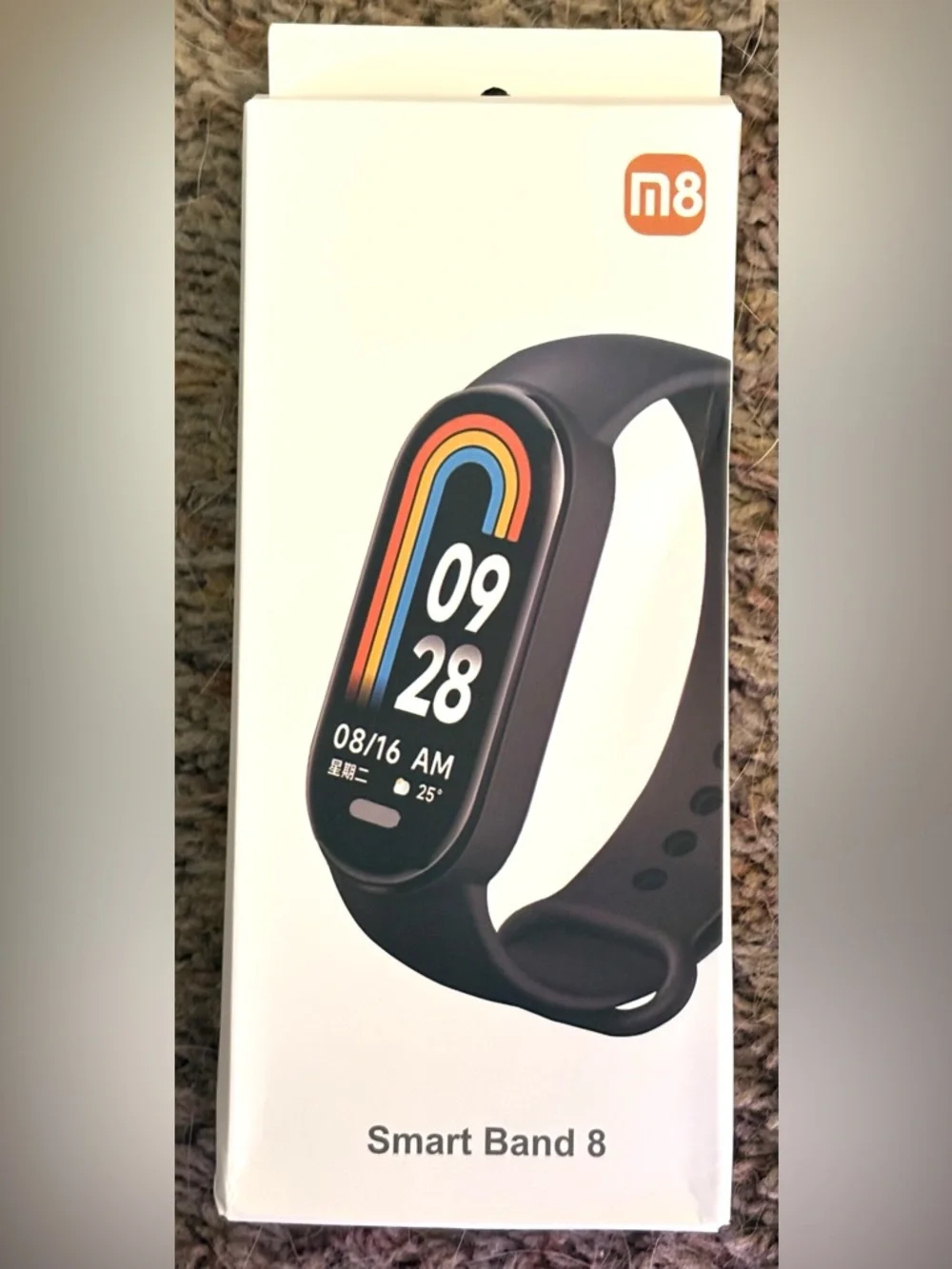 Smart Band 8 Fitness Tracker Smart Tracker - Black. NWT.